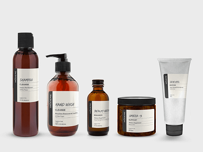 Modere: Apothercary Concept 2018 - Packaging apothercary modere packaging