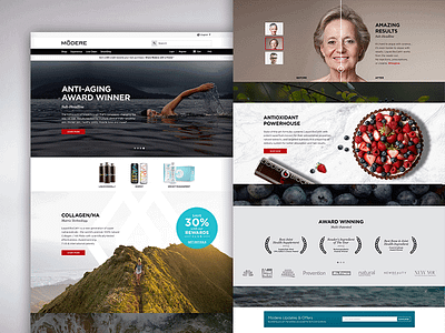 Modere: Collagen Sciences Landing Page