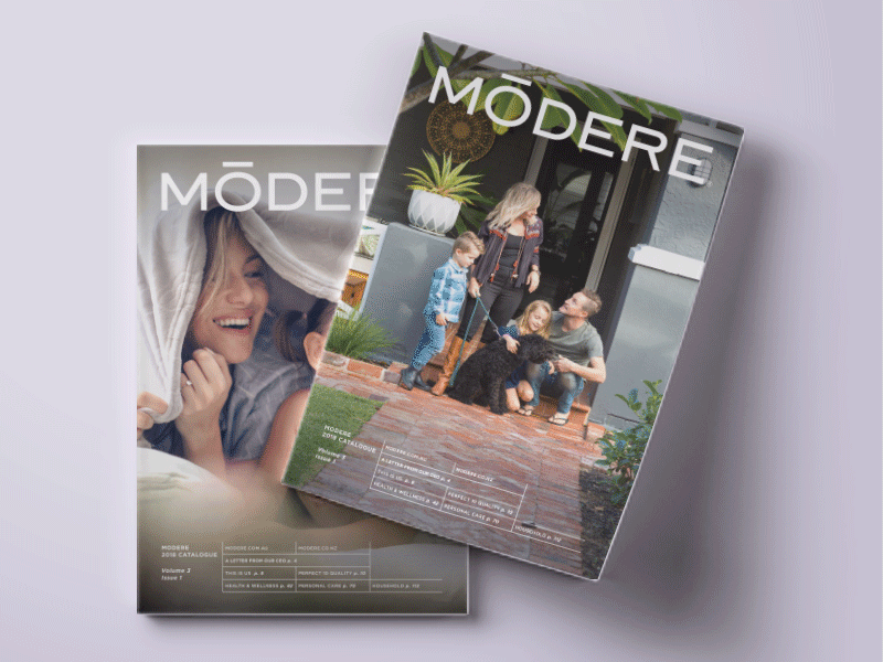Modere Product Catalogs catalog catalog design print design