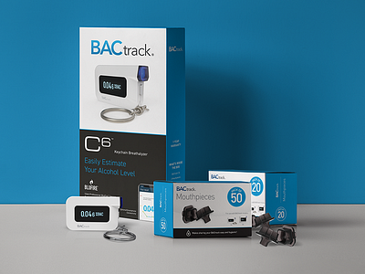 BACtrack Packaging packaging design print design product design