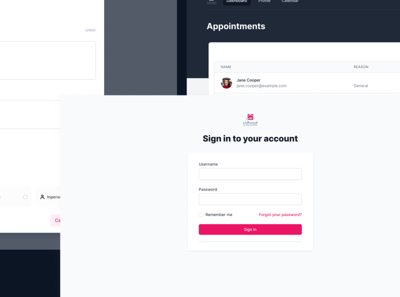 Appointment Admin Dashboard by Dare Goodness on Dribbble