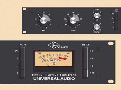 UA-1176LN audio geogrotesque illustration layout thin typography universal wip