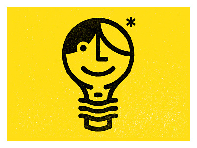 Bright Ideas - "Let Your Light Shine Through" branding bright concept iconography ideas illustration illustrator lines sketch thick