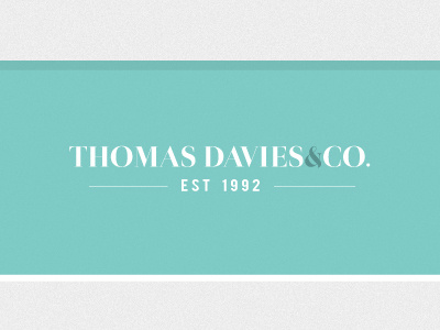 Thomas Davies & Co branding logo