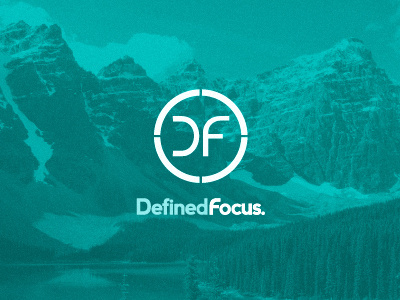 Defined Focus Logo idea branding focus idea logo production
