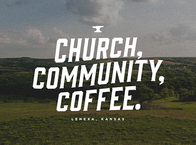 Christ Above All 😬 church coffee community kansas