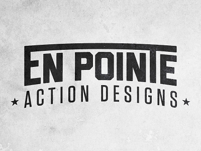 En Pointe Action Designs Wordmark