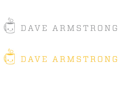 New Branding branding dave armstrong design illustration logo mark promotion redesign self web website