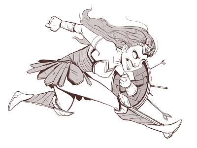 Wonder Woman character comics dc girl illustration justice league woman wonder wonder woman