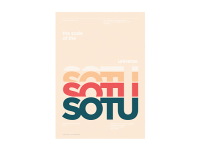 SOTU_poster_04 daily design poster poster design sotu type typography