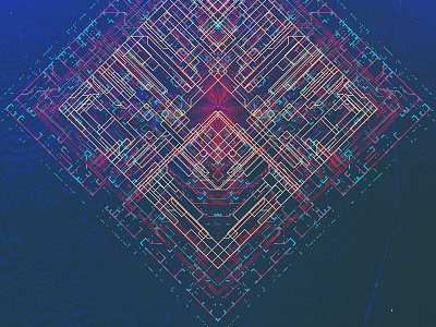 3.12.15 abstract cyticre daily dots geometry lines shape space