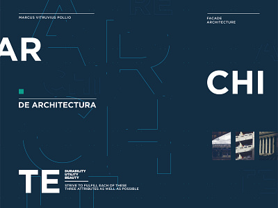 Architecture_01 architecture design photography type typography