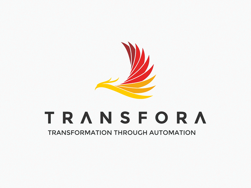 Transfora logo animation 2d animation logo logo 2d mark