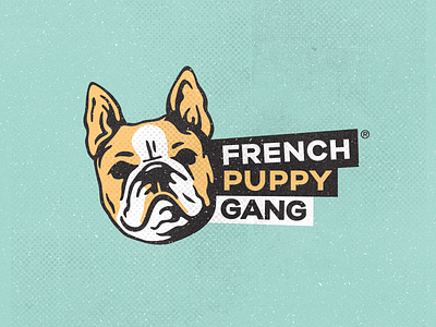 Logo design for French Puppy Gang!