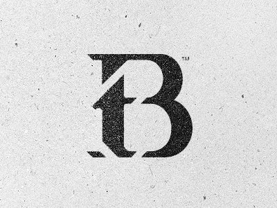 TB Monogram (new) brand custom design font icon letters logo monogram professional simple