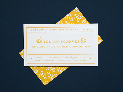 Julian Scarves | Business Cards