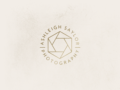 Ashleigh Saylor Photography - Concept Work branding logo mark photographer photography shutter