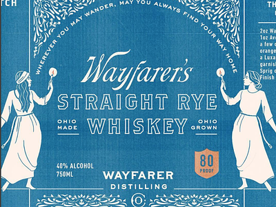 Wayfarer's Whiskey - Branding + Packaging Concepts