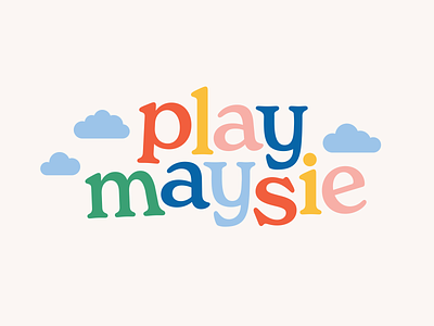 Play Maysie - Branding branding for kids childrens illustration kids logo design logotype toys