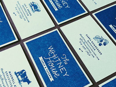 The Whitney House | Business Cards