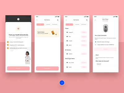 Healthcare App. Connect Health Devices