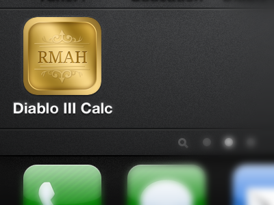 Diablo RMAH Icon - Gold app diablo gold icon