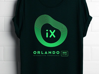 OrlandoiX T-Shirt 2017 Design Competition ar augmented creative creators design green orlando orlandoix type typography virtualreality vr