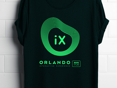 OrlandoiX T-Shirt 2017 Design Competition ar augmented creative creators design green orlando orlandoix type typography virtualreality vr