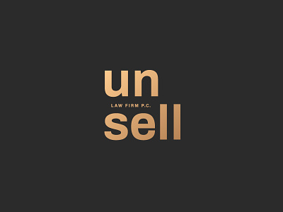 Unsell2 branding design logo logo 3d mark type typography unusual vector