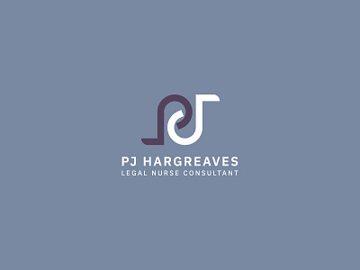 PJ Hargreaves Nurse Consulting branding concept design logo