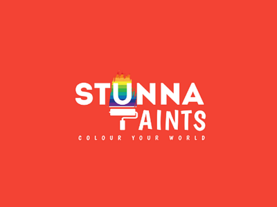 Part 2: STUNNA PAINT LOGO paint logo colour brush typo