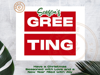 Seasons greetings! branding christmas icon illustration lettering love minimal ui vector