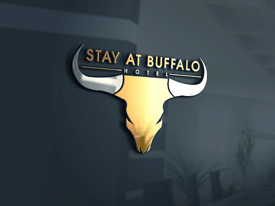 Hotel Company Logo..... Stay At Buffalo Hotel branding design graphic design icon illustration logo logo design ui ux vector