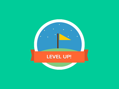 Level Up! game gamification mock rewards