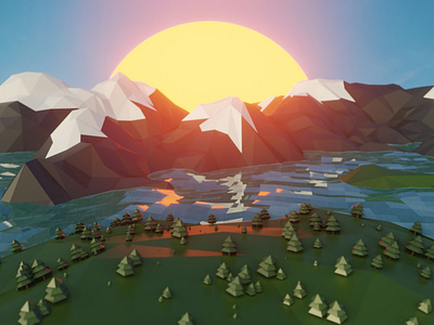 Low Poly Landscape