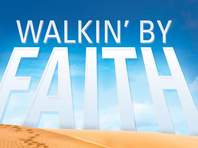 Walkin' by Faith blue cd faith sand white