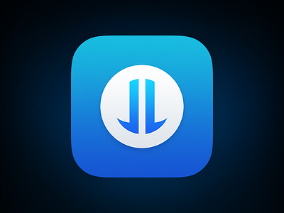 005 - App Icon 005 app icon blue dailyui jl