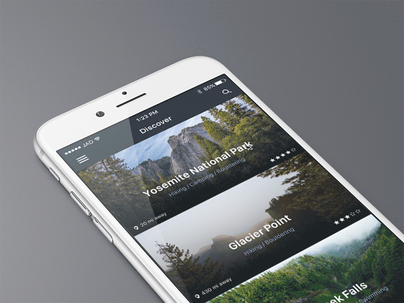 Travel Activity App Prototype