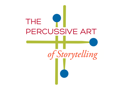 Percussive Art of Storytelling classical music logo percussion