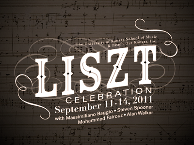 Liszt Festival classical music piano type