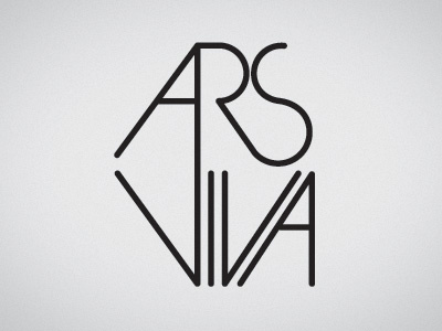 Ars Viva classical music logo type
