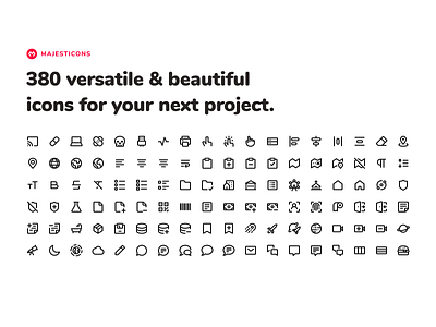 Majesticons v2 👏 icon icons iconset line lineicons ui vector