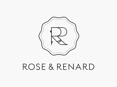 Rose & Renard branding logo mark symbol type