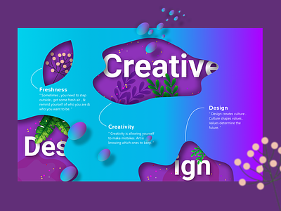 Designer Landing Page animation branding design illustration landing minimal splash ui ui design uiux ux web