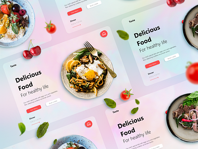 Restaurant landing Page