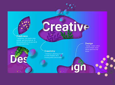 Creative Design creative creativedesign creative uiux