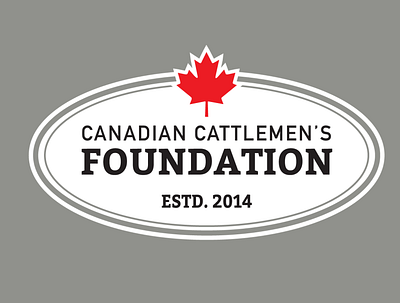 Canadian Cattlemen's Foundation Logo branding design graphic design illustration illustrator logo minimal type typography vector