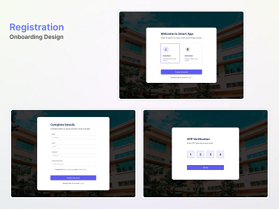 Registration Onboarding Design experiencedesign onboarding productdesign uidesign uxdesign