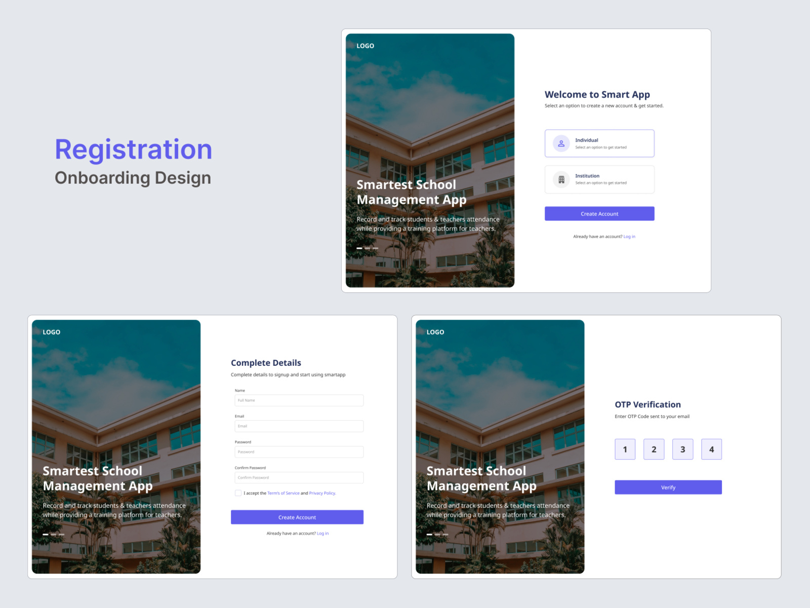 Web Onboarding Design