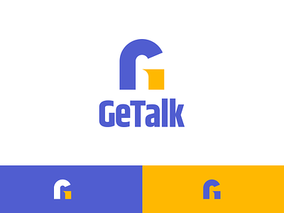 GeTalk brand branding chat design g icon illustration letter logo pattern vector